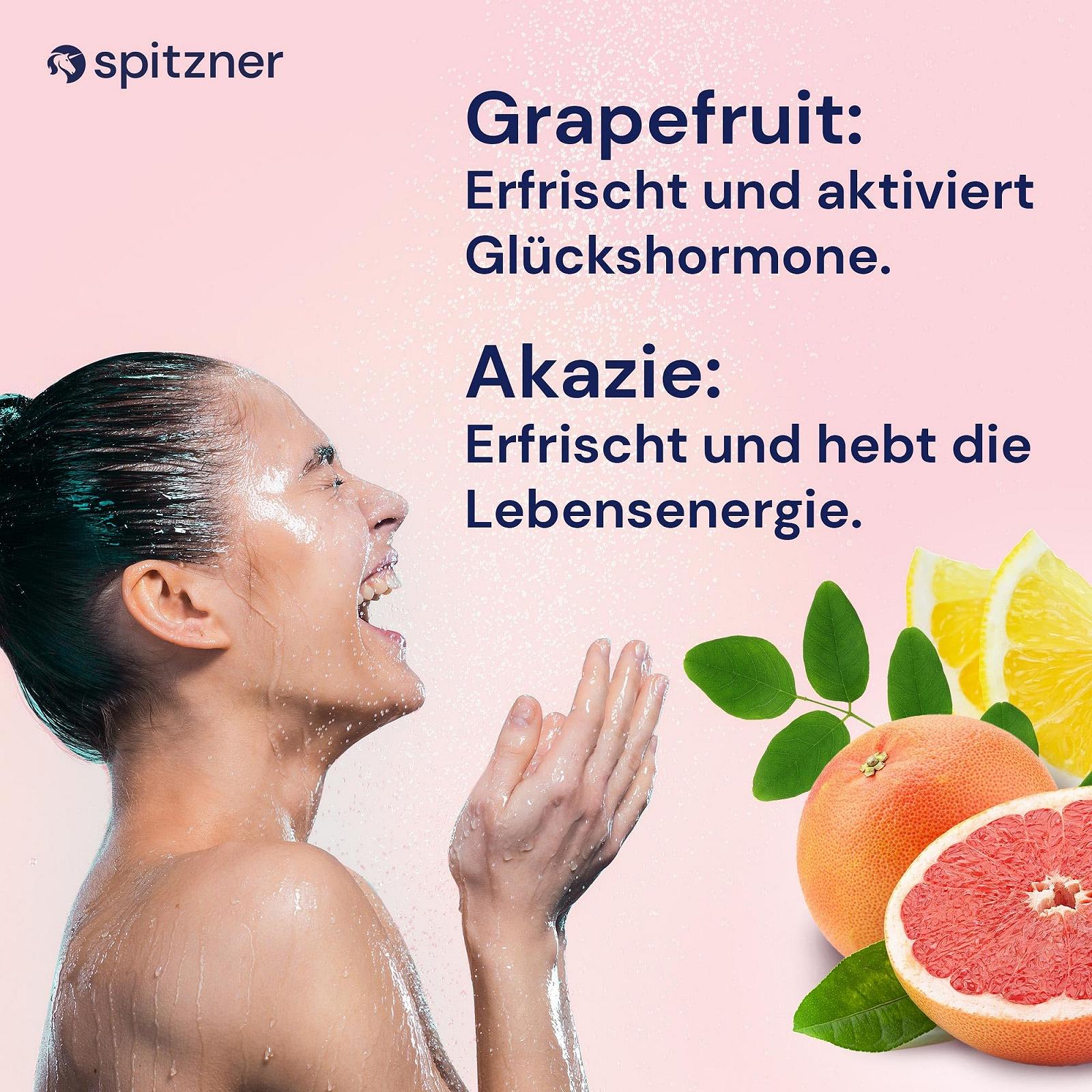 Мус для душу Spitzner Energy 4 х 50 мл, фото №5 Мус для душу Spitzner Energy 4 х 50 мл, фото №5