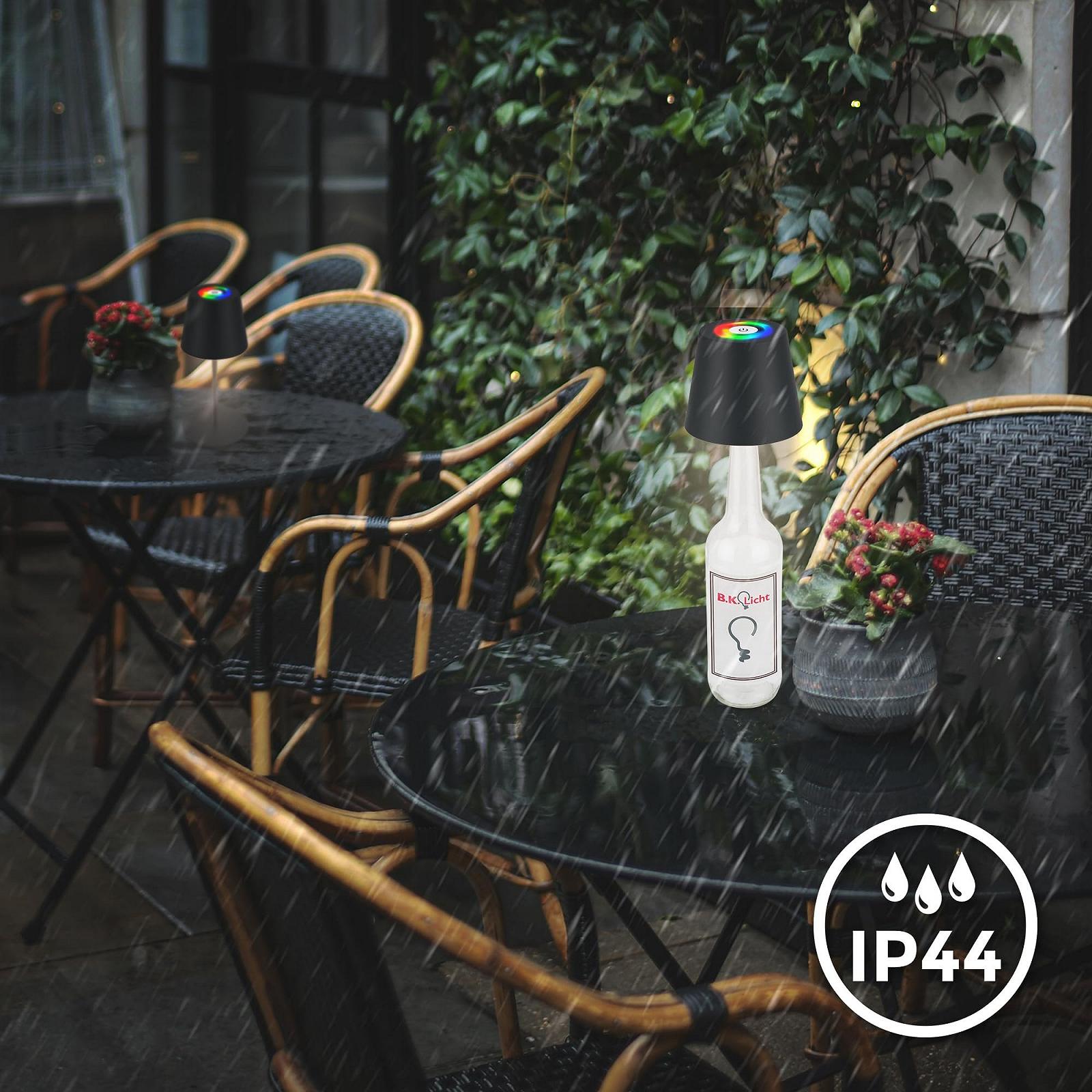 Настільна лампа B.K.Licht 3 in 1 RGBW LED Wireless IP44 Touch Dimmable 36 x 12 см, фото №8