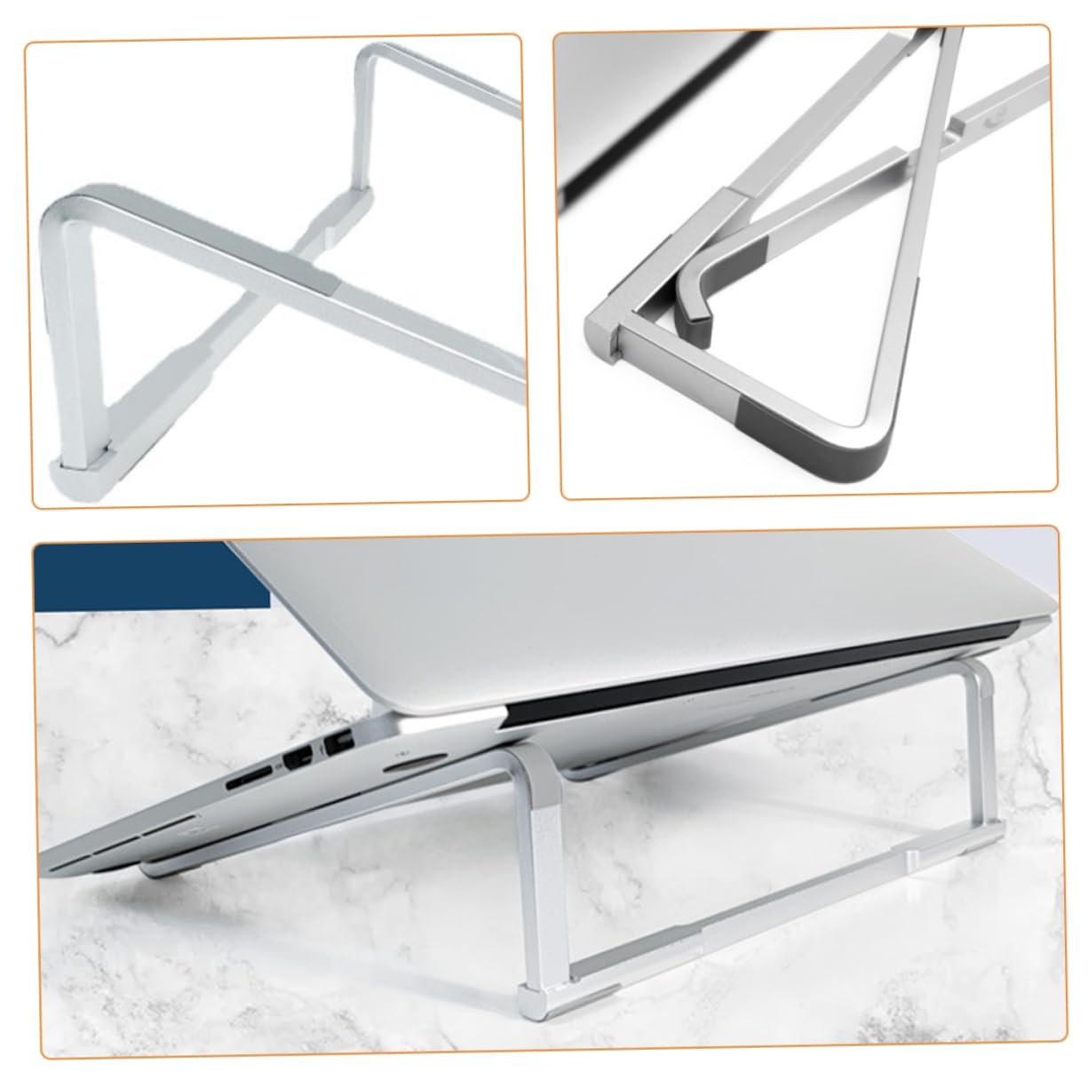 Складана Підставка для Ноутбука для різних моделей. Легка та компактна для дому та офісу, фото №2