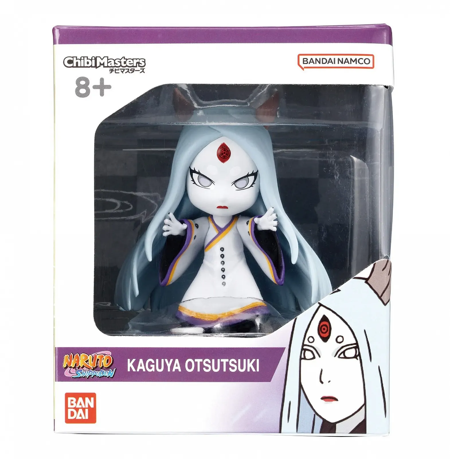 Фигурка BANDAI Chibi Masters Naruto Shippuden Kaguya Otsutsuki 8 см, фото №3