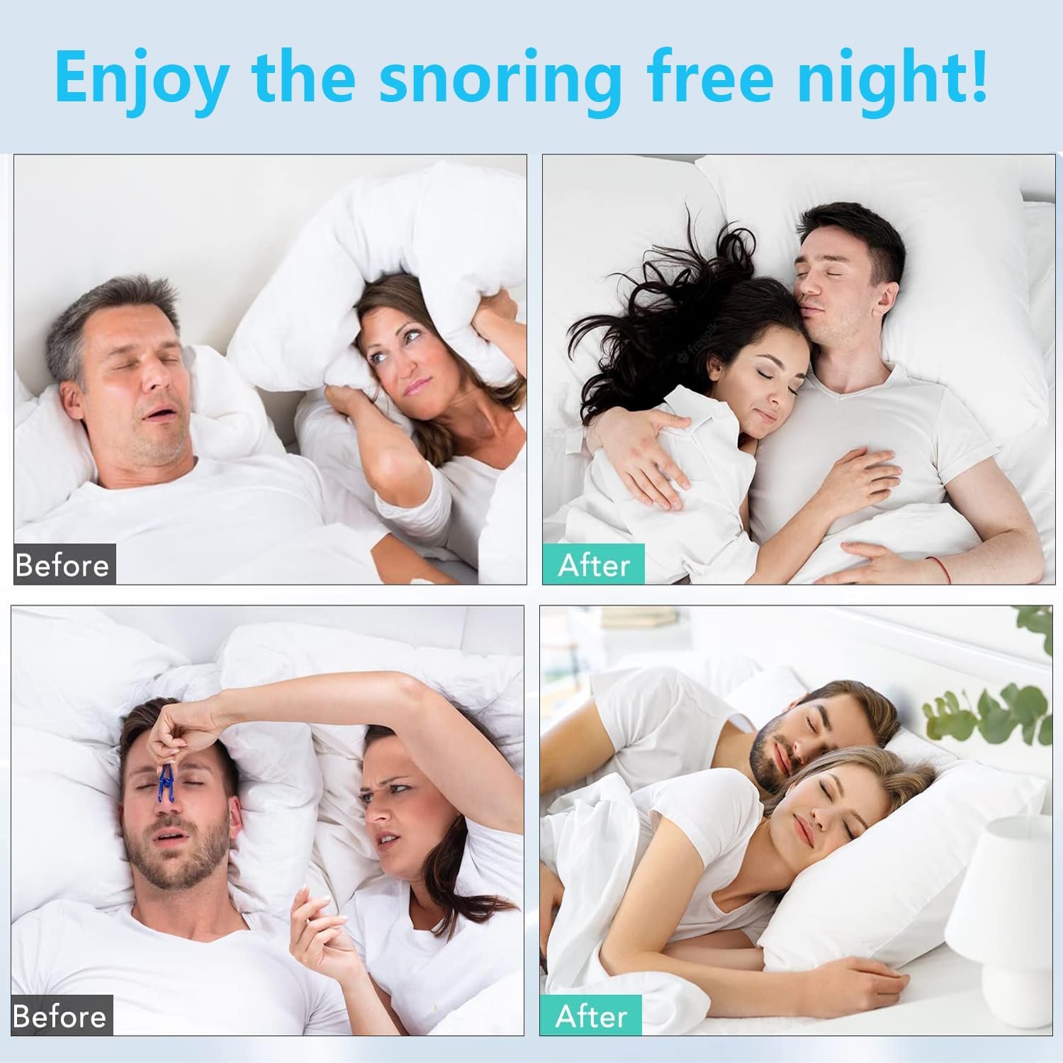 Клипса против храпа 8 шт, фото №7