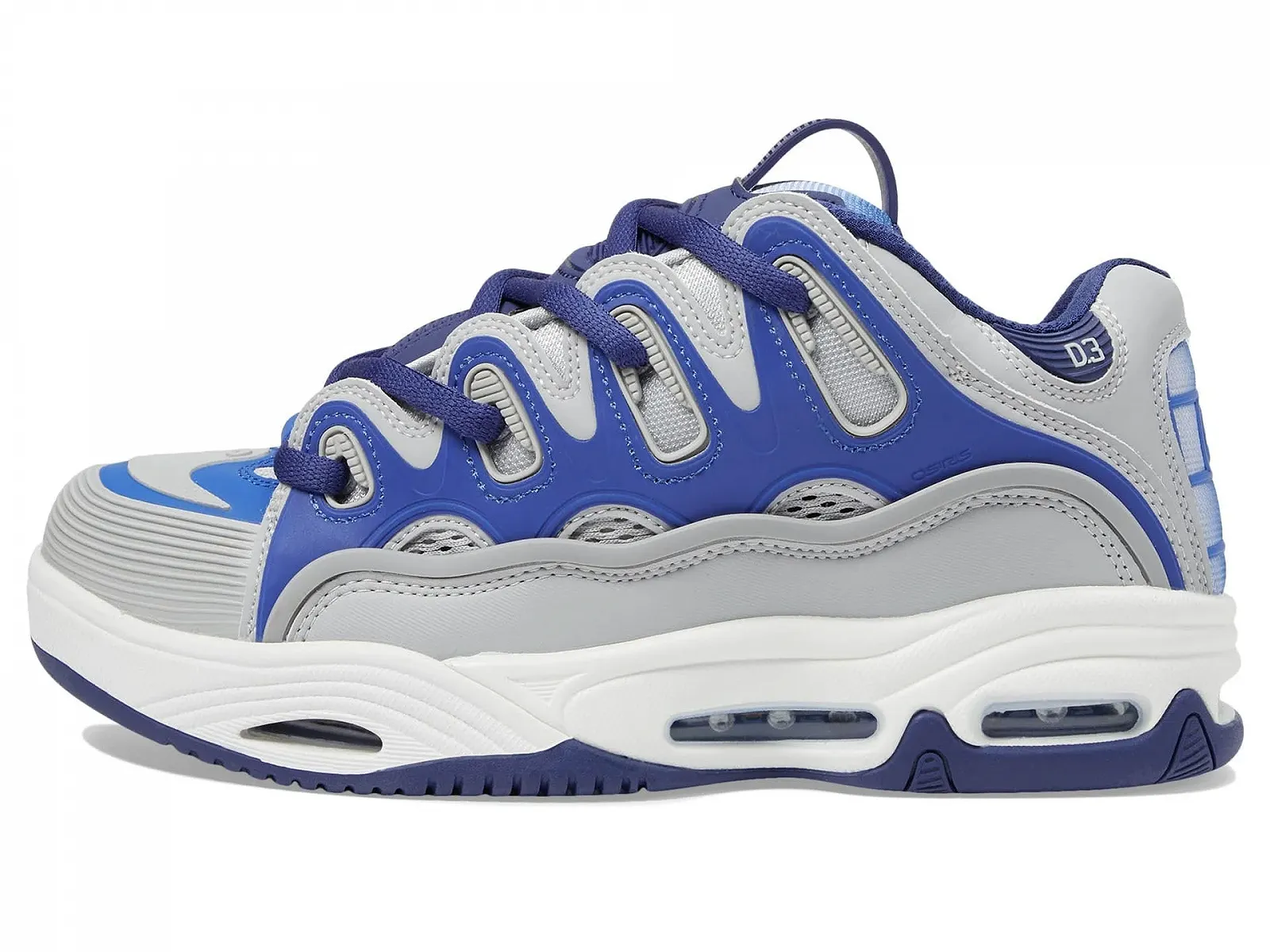 Кросівки Osiris D3 2001 Чорний/Білий/Сріблястий, фото №4