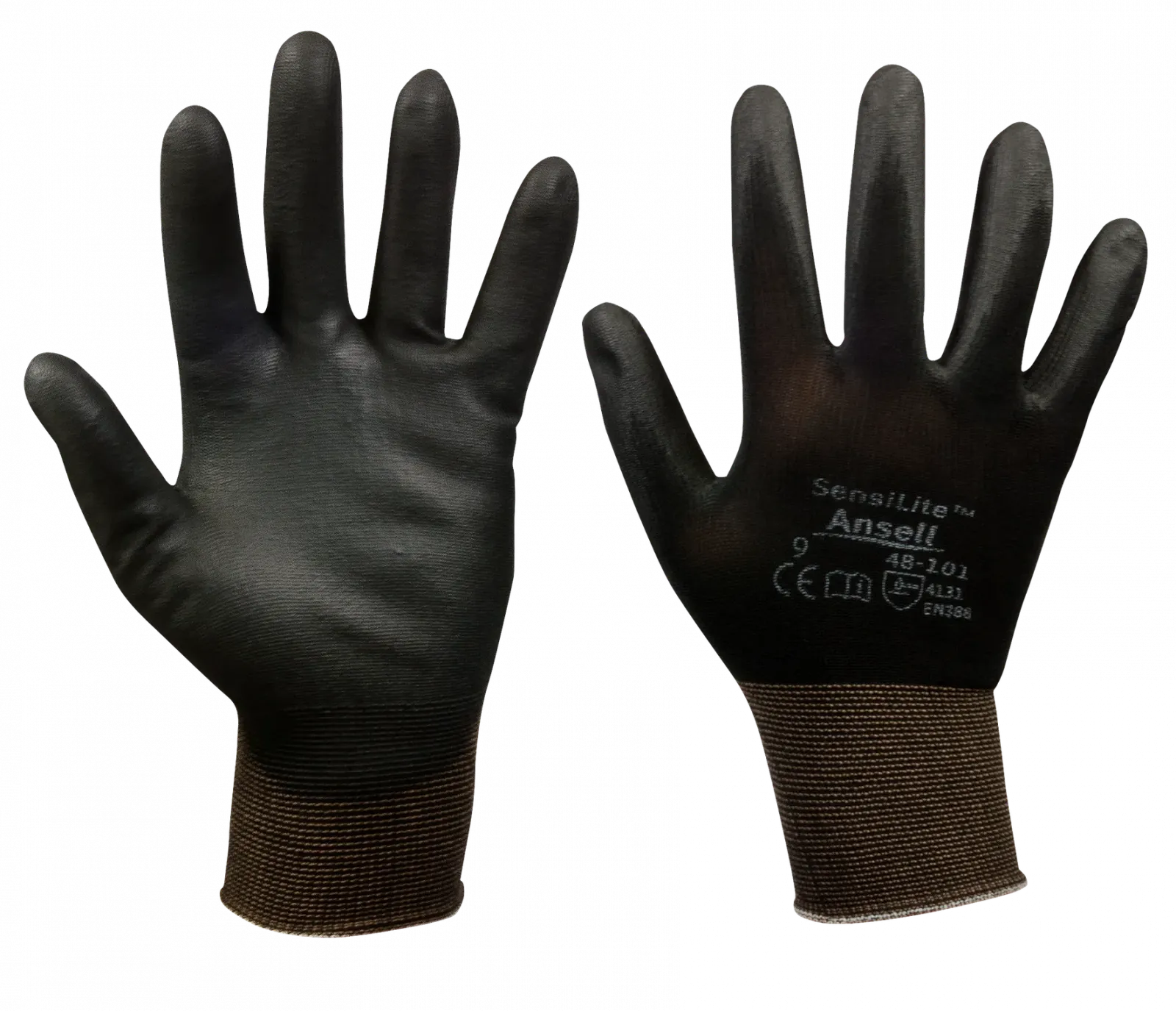 SW-STAHL Z634 Нейлонові рукавички тонкої в'язки, розм. 9, 10 пар, фото №1