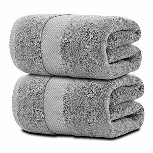 Набір рушників банних ATEN Homeware Luxury Egyptian Cotton Extra Large 600 gsm 2 шт 80 x 170 см - Фото 1