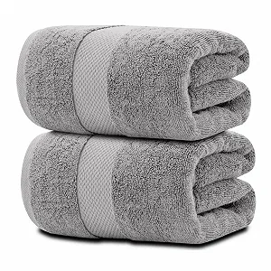 Набор полотенец банных ATEN Homeware Luxury Egyptian Cotton Extra Large 600 gsm 2 шт 80 x 170 см - Фото 1
