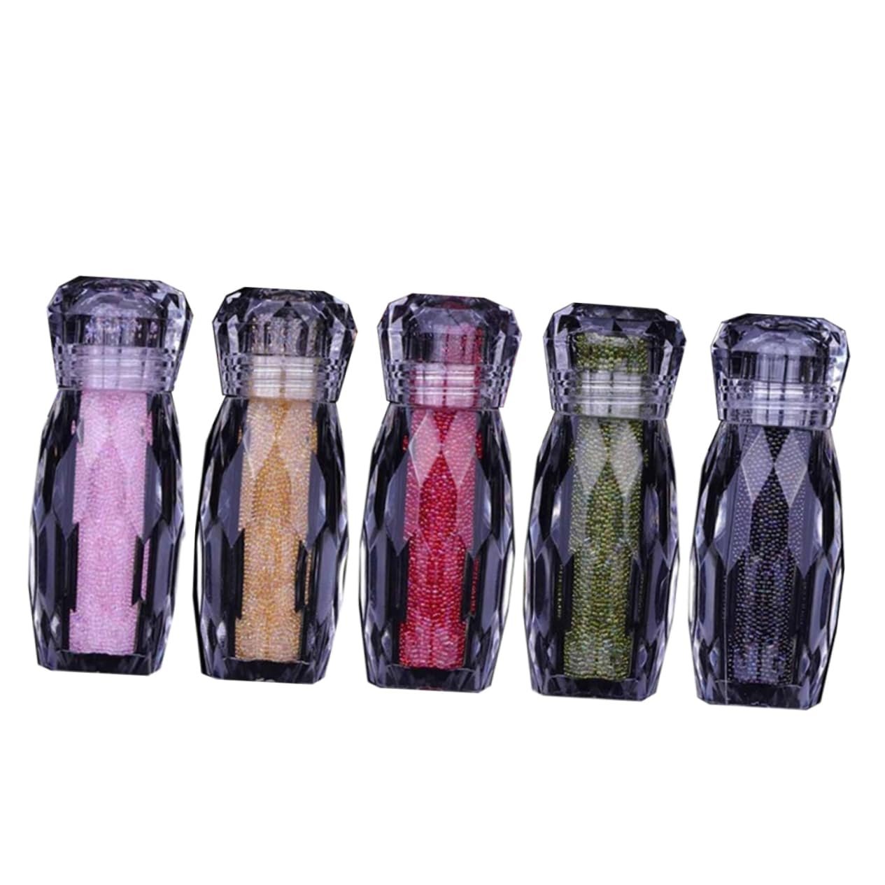 Стрази для нігтів Healeved, набір, скляні перлини, цукрові перли, фото №5