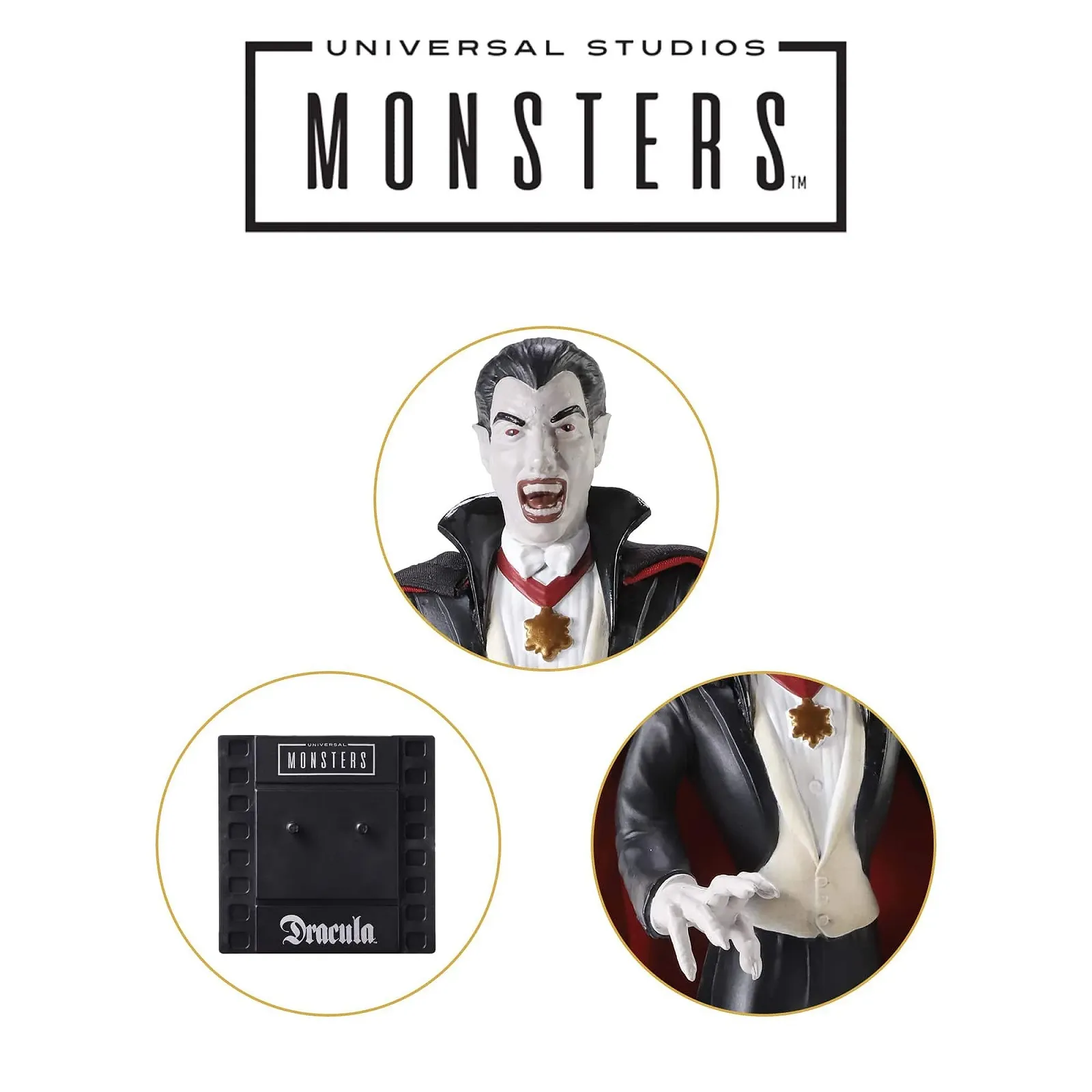 Фігурка BendyFigs The Noble Collection Dracula, фото №5