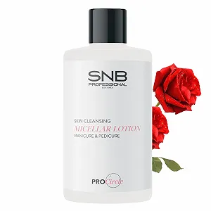 Міцелярний лосьйон SNB Professional з трояндовою водою для рук, ніг та обличчя 250 мл - Фото 1