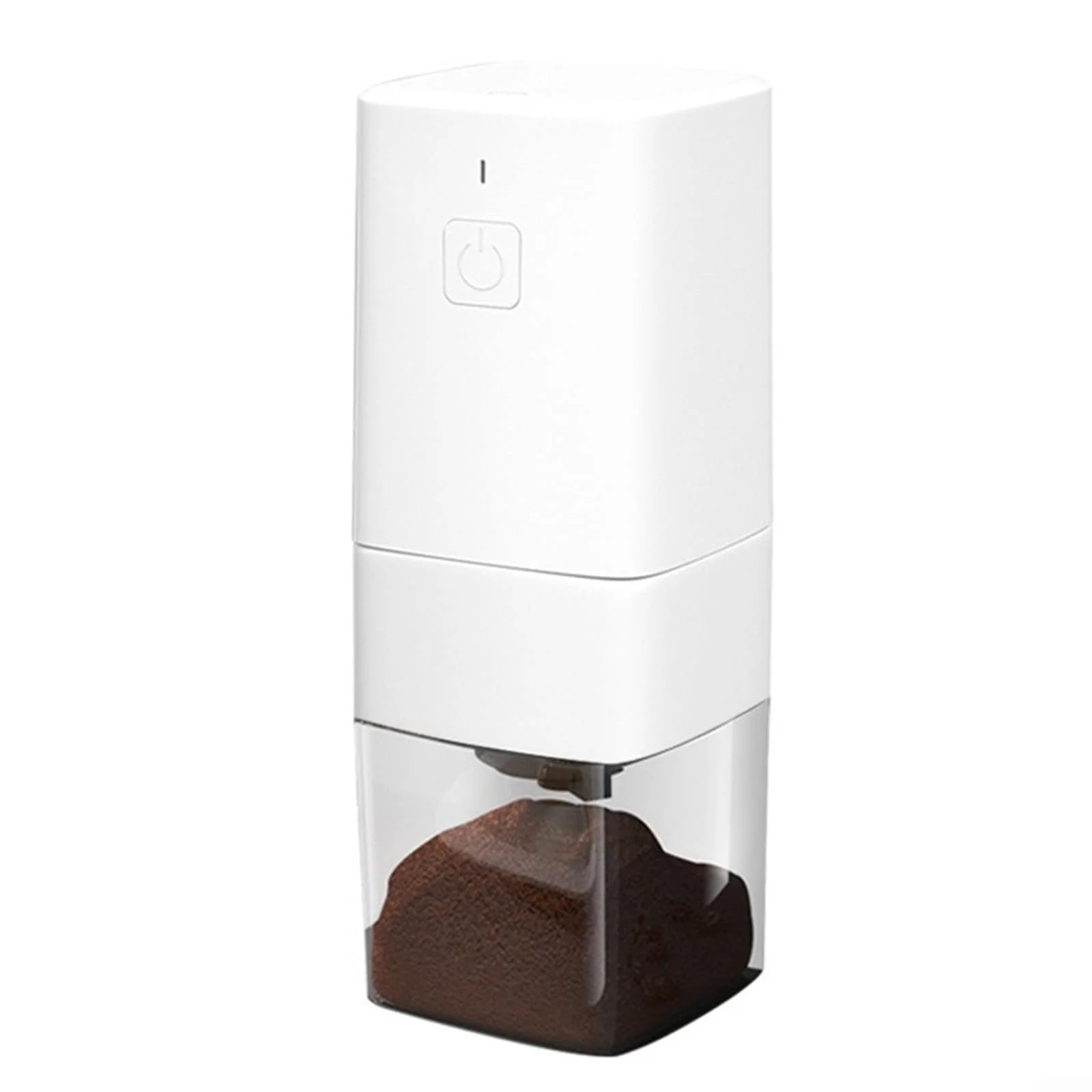 Электрическая кофемолка Компактная Быстрая и эффективная Регулируемый помол USB зарядка Белый, фото №1 Электрическая кофемолка Компактная Быстрая и эффективная Регулируемый помол USB зарядка Белый, фото №1