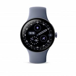 Смарт-часы Google Pixel Watch 4 (45мм) Satin Moonstone Aluminium Case с Moonstone Sports Band WiFi synthetic.ua - Фото 1