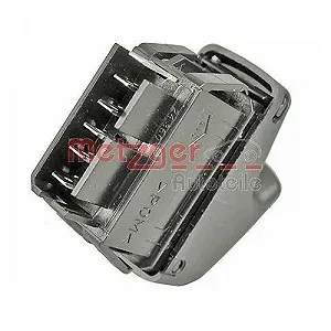 Переключатель стеклоподъемника METZGER 0916549 для RENAULT, передний synthetic.ua - Фото 1