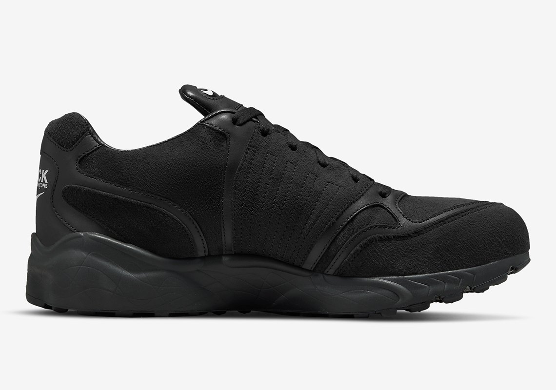 Кроссовки Comme des Garçons x Air Zoom Talaria Triple Black Размер 36.5, фото №2