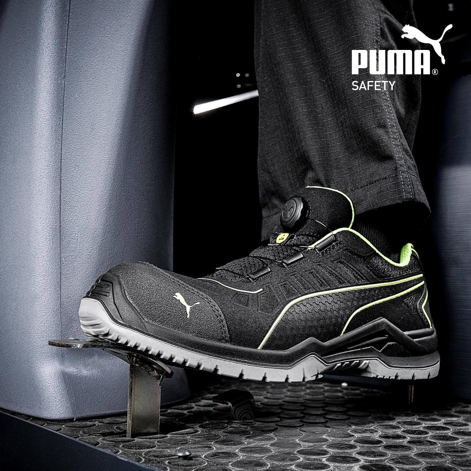 Кросівки Puma Fuse TC Green Low S1P, фото №6 Кросівки Puma Fuse TC Green Low S1P, фото №6