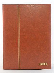 Альбом-кляссер для марок Lindner Elegant 30/60 мягкая обложка Коричневый hub_i6aqhb - Фото 1