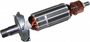 Якорь VJ-Parts фрезера для Makita 3703 (161*32 резьба 14мм Якорь VJ-Parts фрезера для Makita 3703 (161*32 резьба 14мм