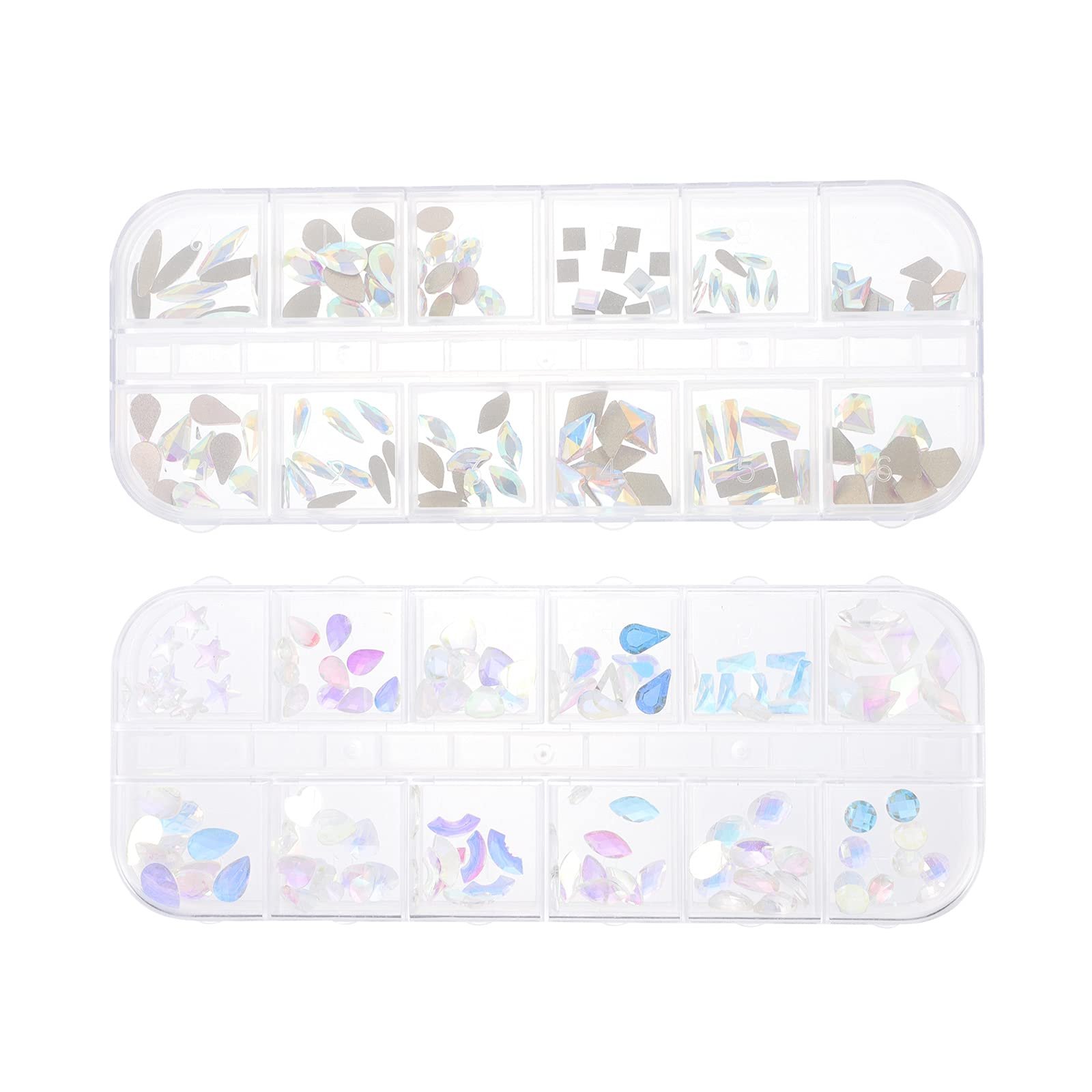 Аксессуары для дизайна ногтей Lurrose с декоративными держателями, DIY украшения для маникюра, стильные украшения для ногтей для ногтей, мобильных телефонов, календарей и прочего, фото №1