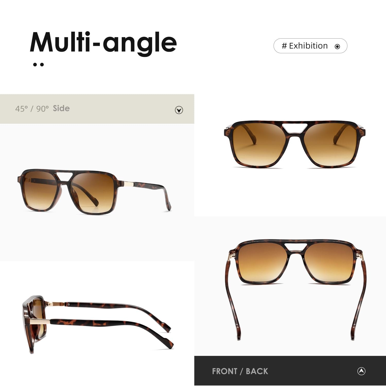 Солнцезащитные очки Retro Kimorn K1649, фото №3