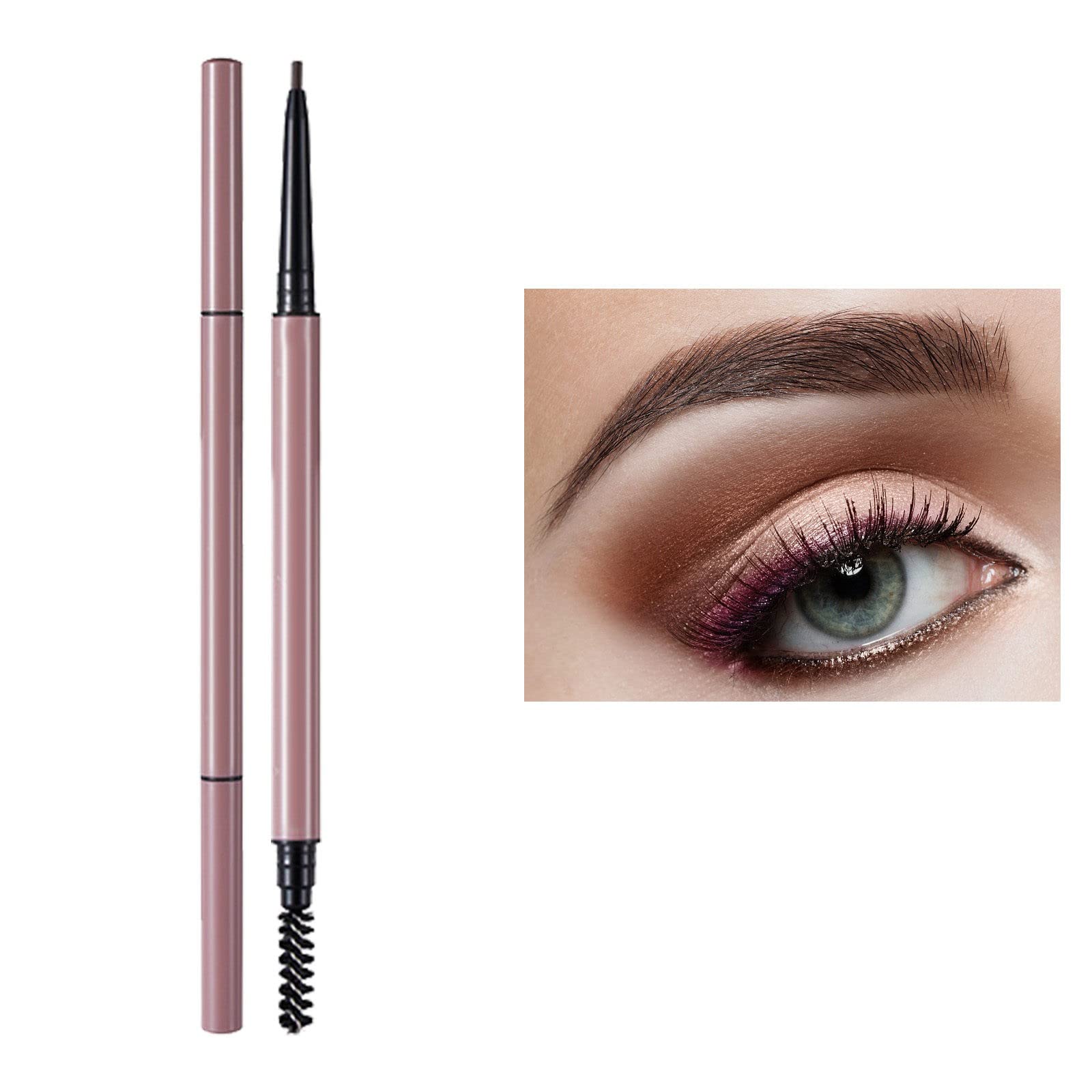 Карандаш Stylist Водостойкий для бровей Ультратонкий механический Заполняет пробелы Розовый F, фото №2