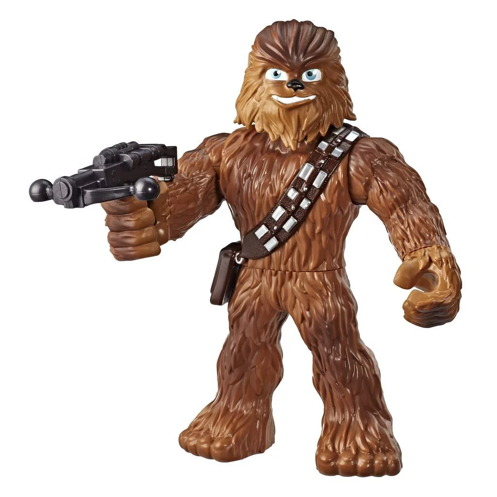 Экшн-фигурка Star Wars Galactic Heroes Mega Mighties Chewbacca 25 см с аксессуарами, фото №1