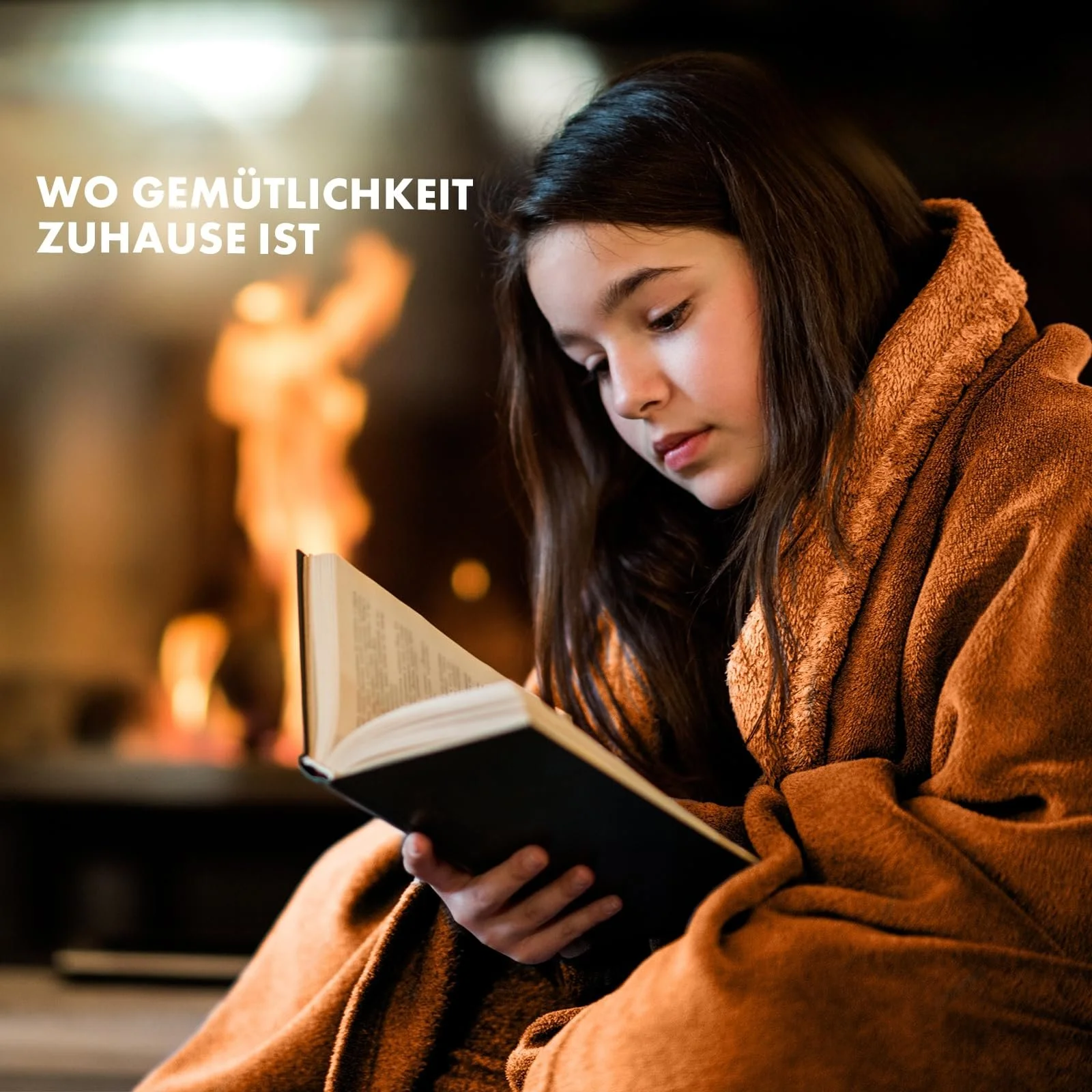 Покривало casa pura Фланель 150 x 200 см Коричнева Grace, фото №6 Покривало casa pura Фланель 150 x 200 см Коричнева Grace, фото №6