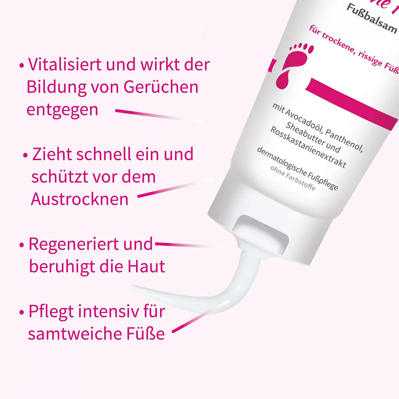 Бальзам для ніг RUGARD Beautiful Feet 100 мл, фото №3