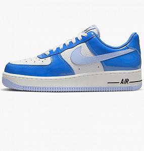 Кросівки Nike Air Force 1 Low Blue Patent (W) 40 - Фото 1