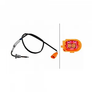 Датчик температури відпрацьованих газів HELLA 6PT 010 376-621 для VW, після сажового фільтра - Фото 1