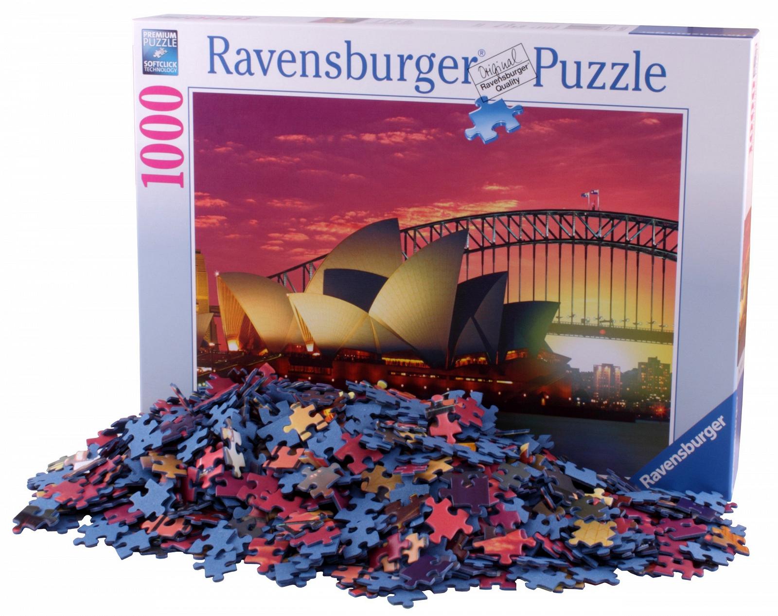 Пазл Ravensburger Sydney Opera House And Harbour Bridge 1000 деталей, фото №4