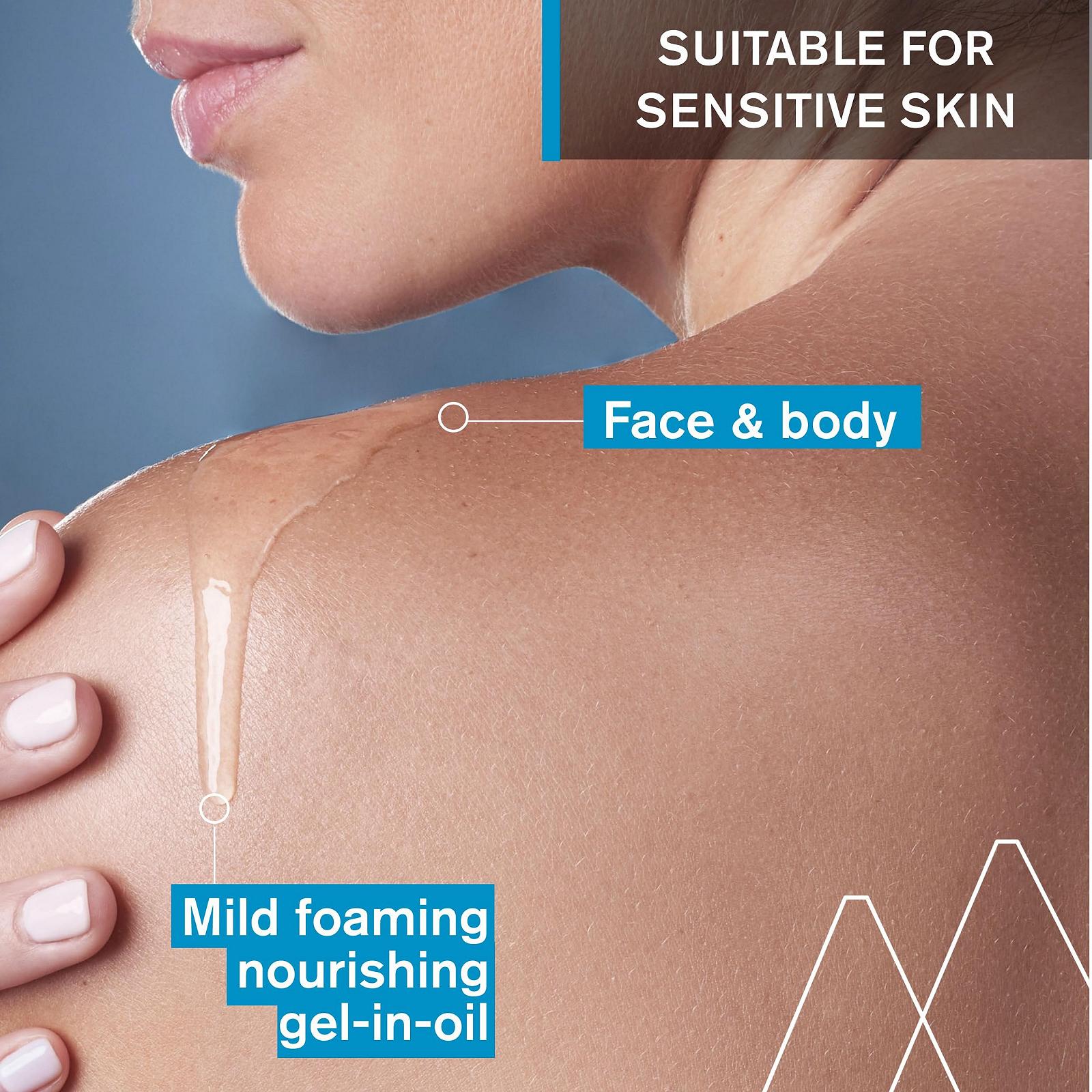 Гель для душа Uriage Dermatological Replenishing для чувствительной кожи 1 л, фото №3