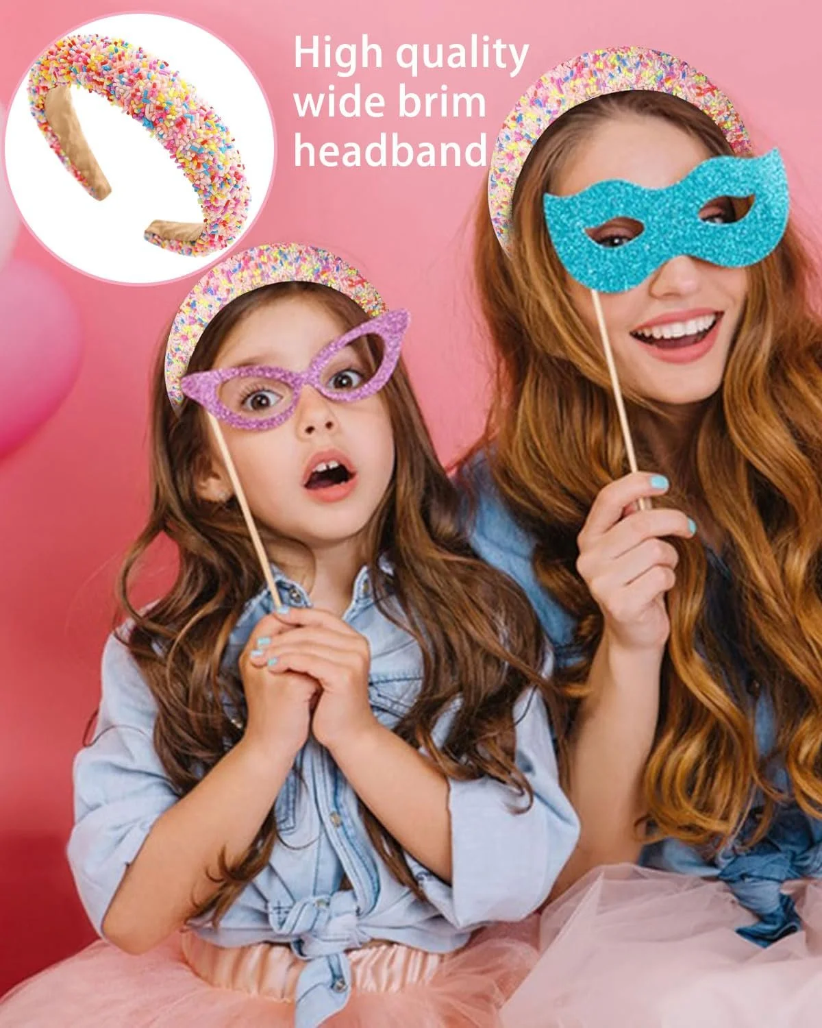 Обруч Широкий Женский Блестящий, фото №4