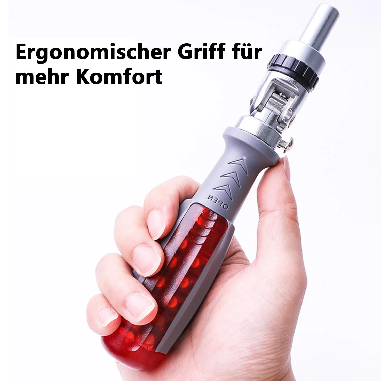 Викрутка ANBOO Ratchet 10-in-1 з багатонаборними бітами, фото №4