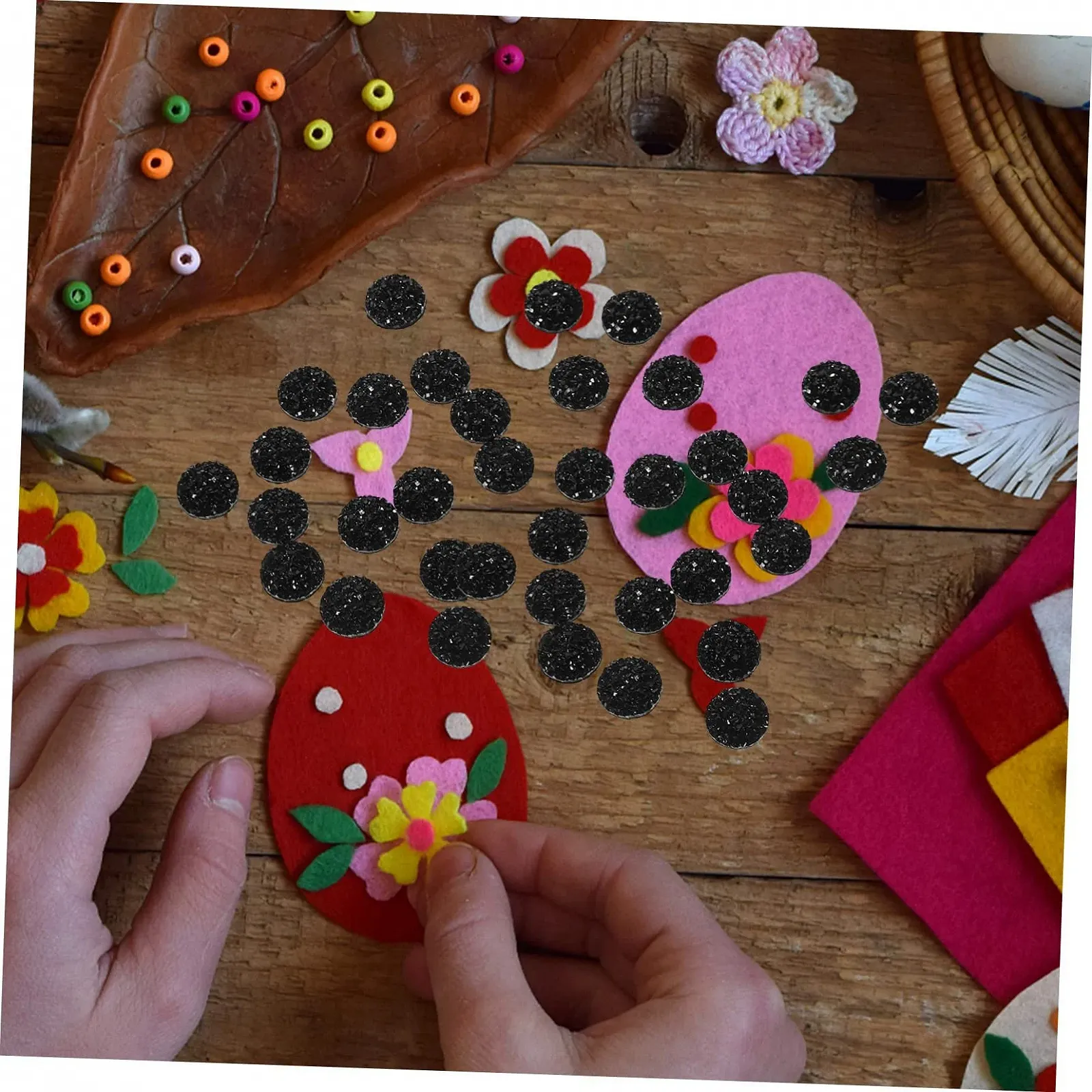 Стрази Healvian 300 шт. Плоскі блискучі прикраси для ювелірних виробів, рукоділля. Високоякісні блискучі кришталеві орнаменти для творчих проєктів, фото №3