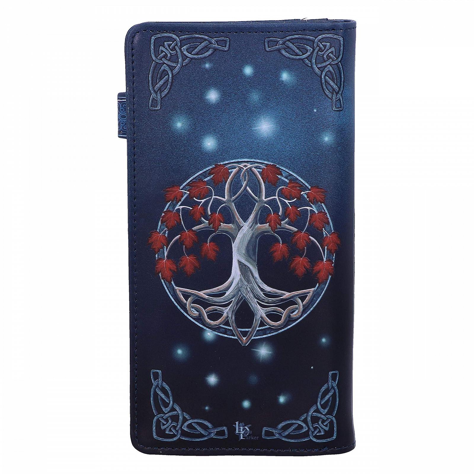 Кошелек Lisa Parker Guardian of The Fall Wolf Print - Голубой - 18.5 см, фото №3