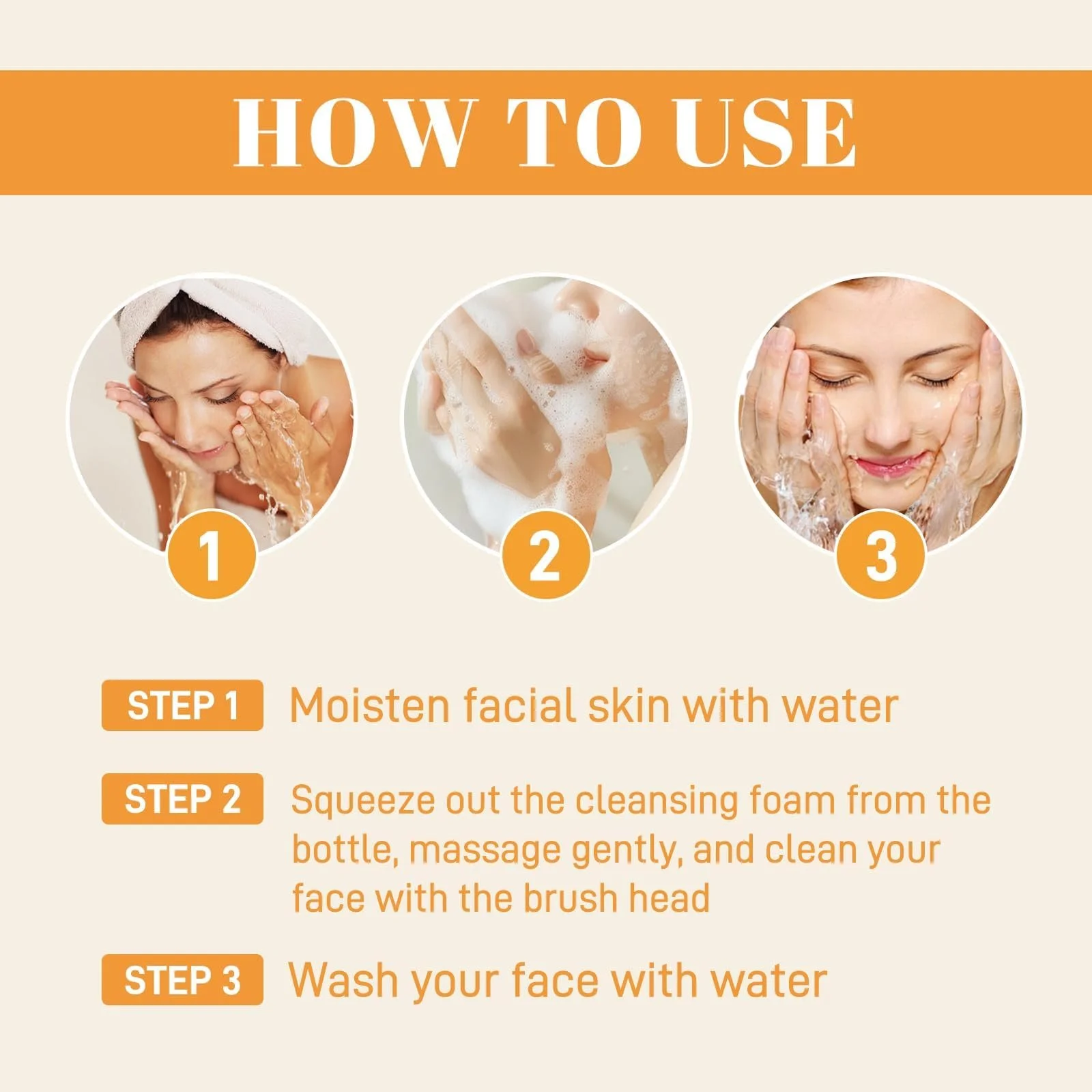 Успокаивающая Очищающая Пенка Turmeric Facial Cleanser 100 мл, фото №5