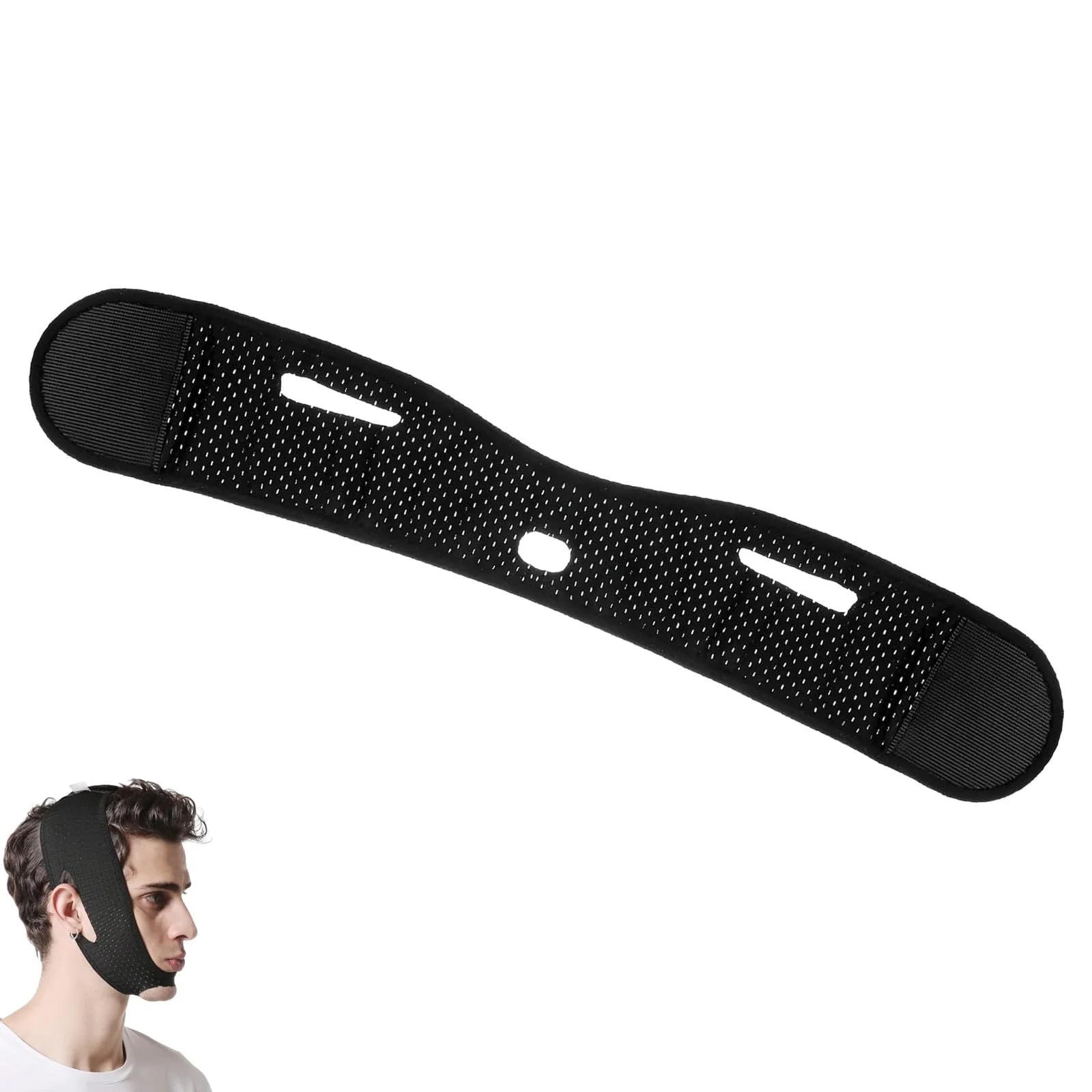 Ремінець на підборіддя проти хропіння Регульований, фото №1