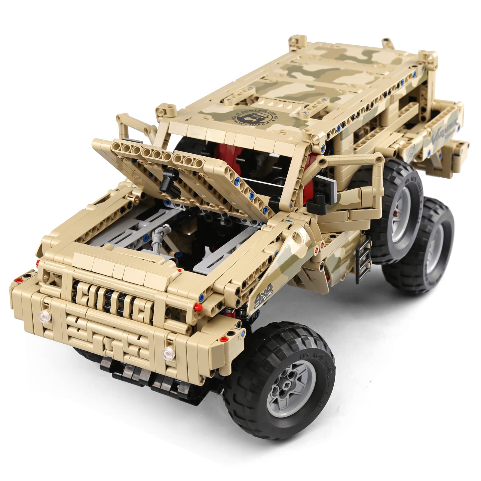 Блоки Mould King 13131 Technik App Off-Road Vehicle 2018 Clamping Масштаб 1:8, фото №3