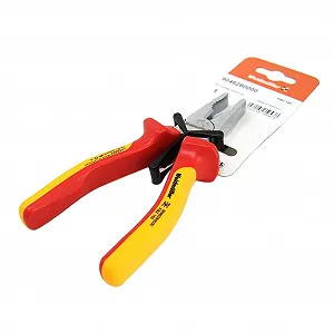 Плоскогубцы WDM KBZ160 Универсальные изолированные для работ под напряжением 1KVAC 160 мм - Фото 1