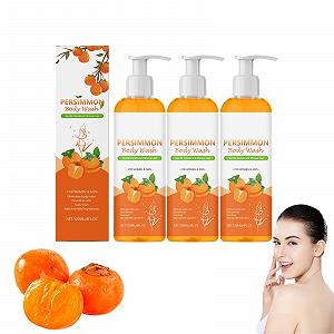 Гель для душу Persimmon Body Wash & Shower Gel дезодоруючий з хурмою 120 мл (3 пляшки) - Фото 1