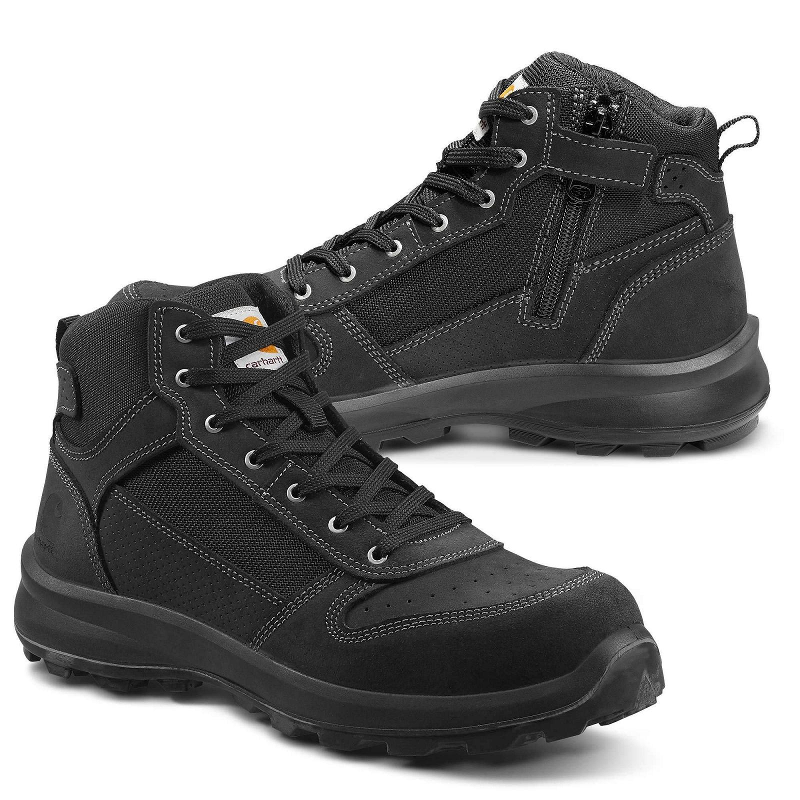 Ботинки Carhartt Michigan Rugged Flex S1p средней высоты с молнией, фото №5