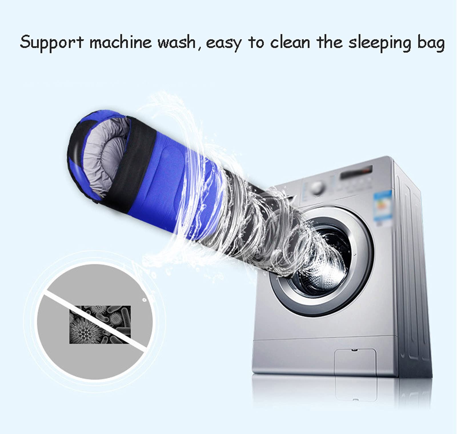 Спальний мішок MYVVKIA Portable Warm Down Cotton для дорослих, фото №7 Спальний мішок MYVVKIA Portable Warm Down Cotton для дорослих, фото №7