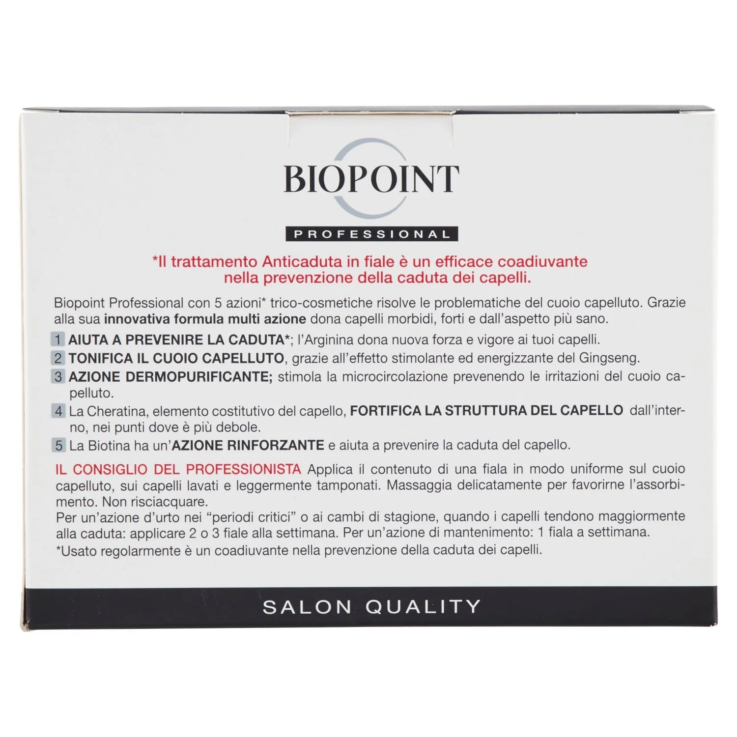 Ампулы Biopoint Против выпадения волос - 70 мл, фото №3 Ампулы Biopoint Против выпадения волос - 70 мл, фото №3