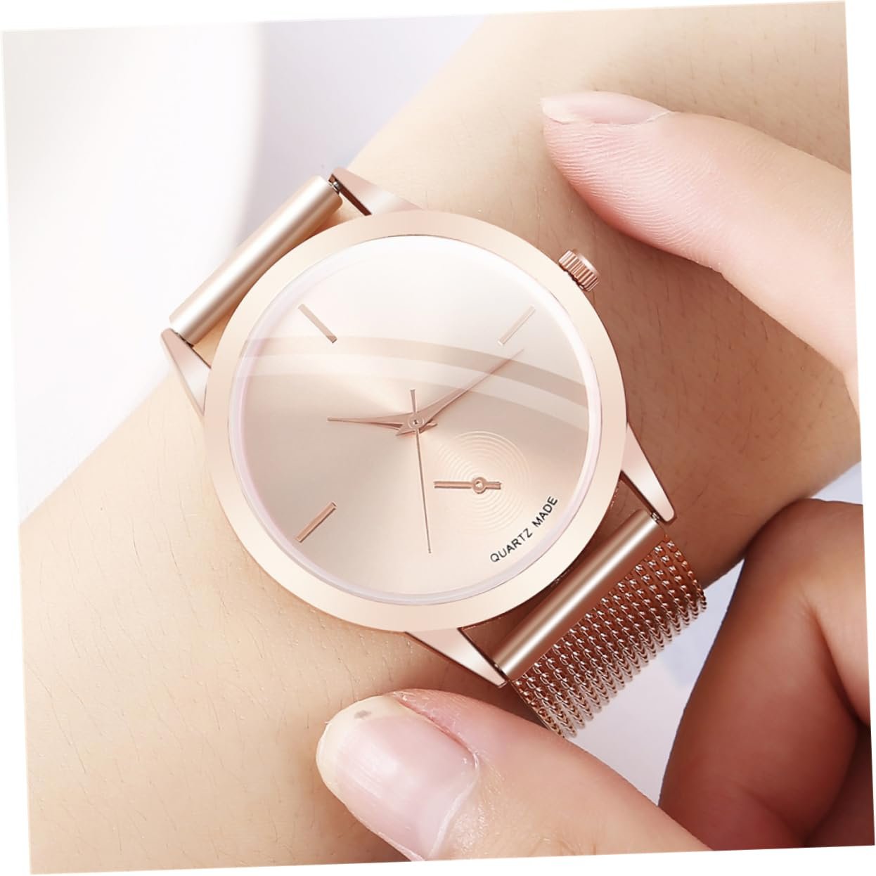 Часы женские PartyKindom Золотой, фото №5 Часы женские PartyKindom Золотой, фото №5