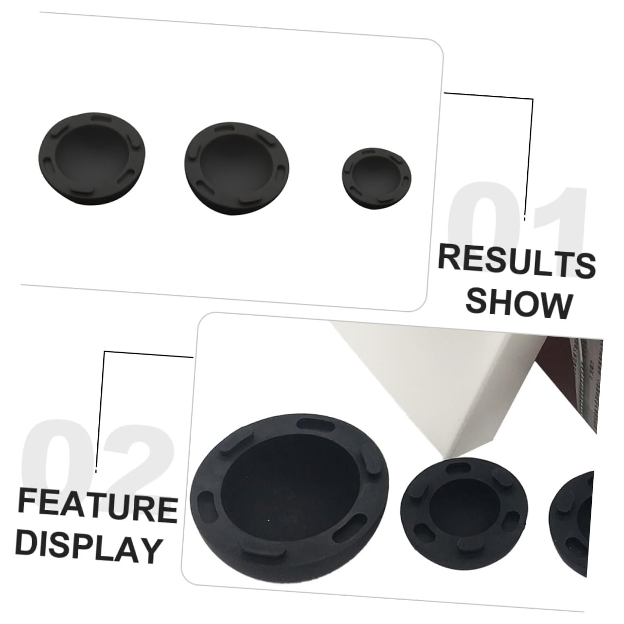 Подставка для ноутбука TEHAUX Силиконовая, 4 шт., фото №9 Подставка для ноутбука TEHAUX Силиконовая, 4 шт., фото №9