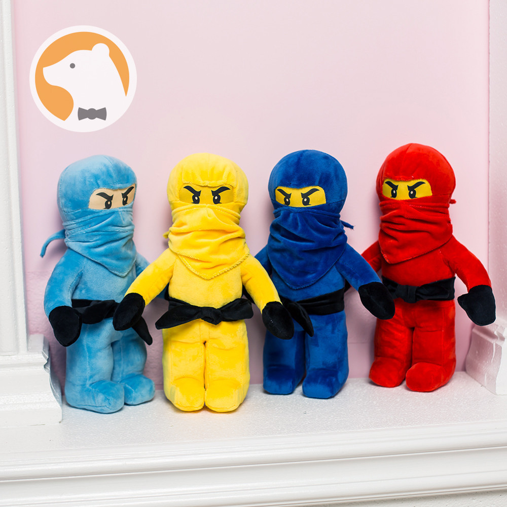 Мягкие игрушки 1000plus Джей Ниндзя Ниндзяго, синий, фото №2