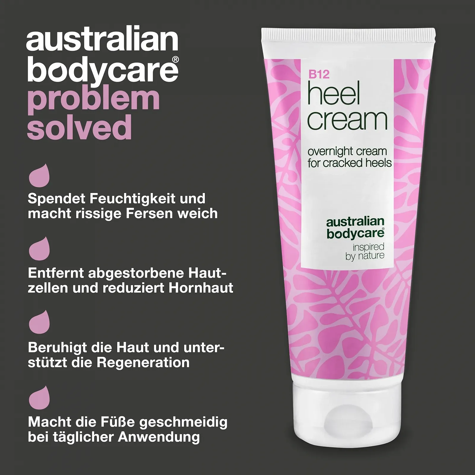 Крем для пяток Интенсивный уход 25% Urea Витамин B12 и масло ши 100 мл, фото №3