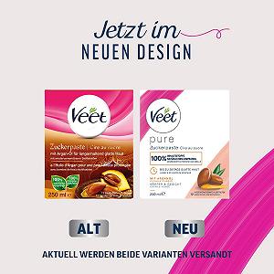 Сахарная паста для депиляции Veet 250 мл synthetic.ua - Фото 1