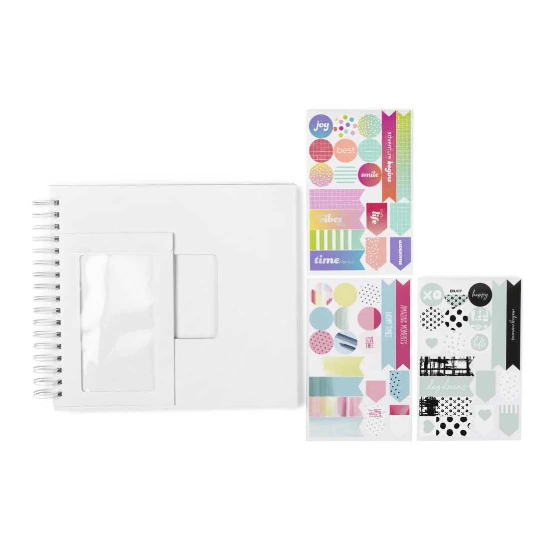 Фотоальбом Hama DIY с аксессуарами Белый, фото №6 Фотоальбом Hama DIY с аксессуарами Белый, фото №6