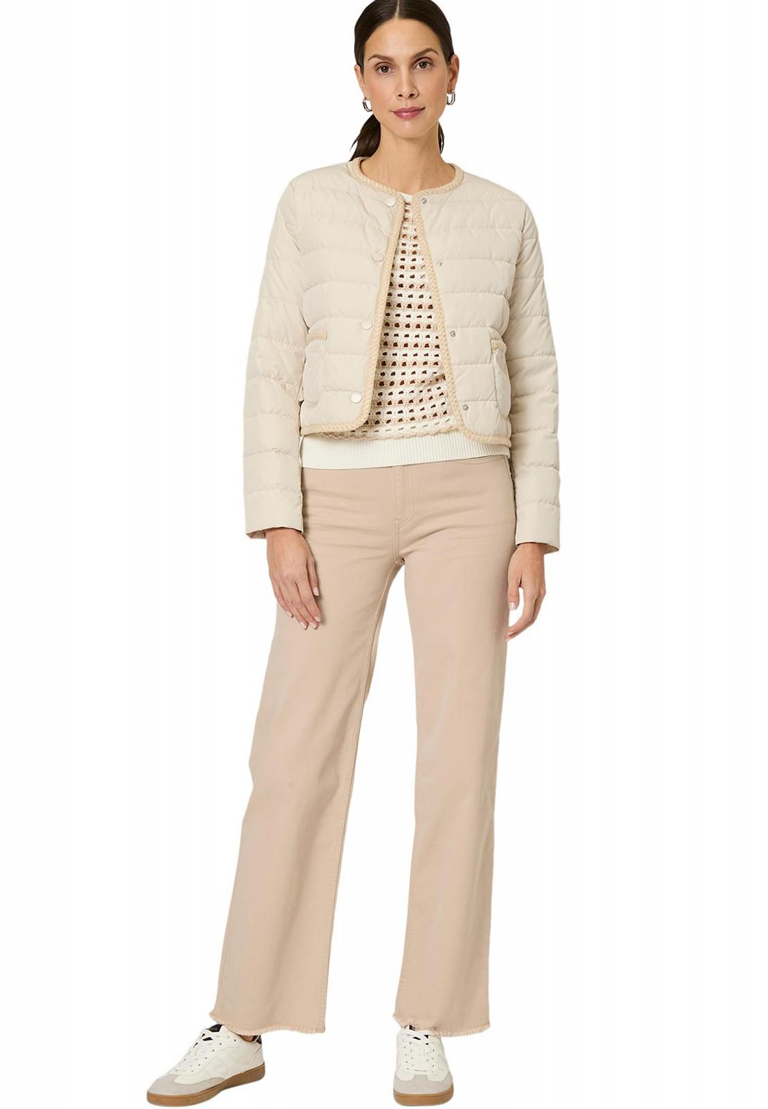 Куртка стёганая zero Женская с планкой на пуговицах, фото №4