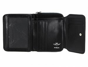 Кошелек с молнией Golden Head Colorado RFID Protect Black, черный, модный synthetic.ua - Фото 1