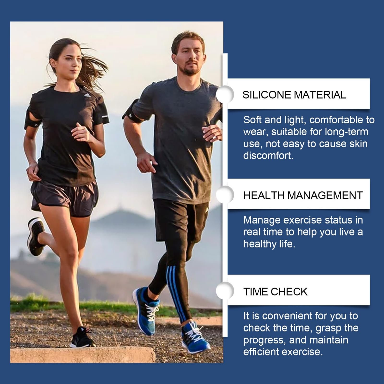 Цифровий годинник SingHao для жінок та чоловіків, для щоденного використання, у використанні, фото №4